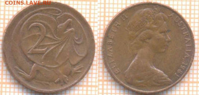 Австралия 2 цента 1981 г., до 28.01.2020 г. 22.00 по Москве - Австралия 2 цента 1981  8693