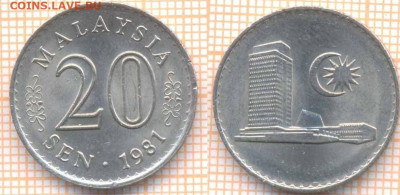 Малайзия 20 сен 1981 г. , до 28.01.2020 г. 22.00 по Москве - Малайзия 20 сен 1981 8768