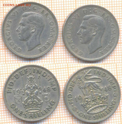 Великобритания шиллинг 1948 г. 2 типа, до 28.01.2020 г. 22.0 - Великобритания шиллинг 1948 8773