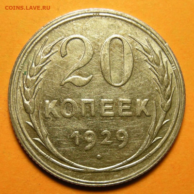 20 копеек 1929, кладовая -- до 29.01.20. 22:00 мск. - 20-29 (р).JPG