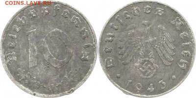 10 пфеннигов 1943  J - 180627024bz