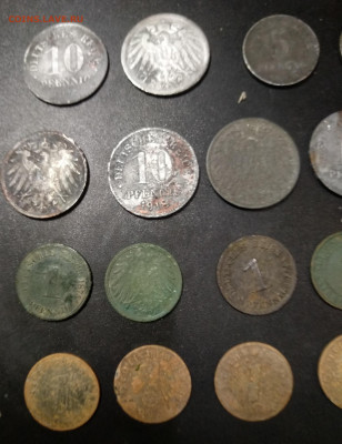 19 монет РЕЙХА, с 1875-1943, разные.  до 27.01.20, (23-59 м) - IMG_20200124_222836