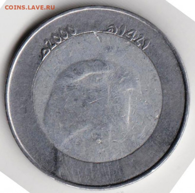 Алжир 10 ДИНАРОВ 2000 г. до 24.00 31.01.20 г. - 026