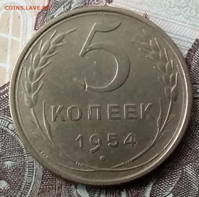 5 копеек 1954. До 29.01.20 в 22.00 - 20200125_102151