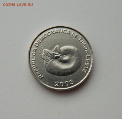 Восточный Тимор 1 сентаво 2003 г.(без обращения) до 30.01.20 - DSCN0088.JPG