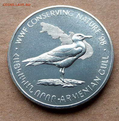 Армения 100 драм 1998 Чайка, нечастая до 22-00 28.01 - IMAG5590_2