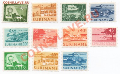 Суринам MNH до 19.08.11 в 21.00 мск - 1