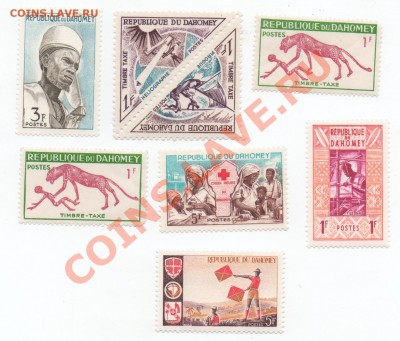 Дагомея MNH до 19.08.11 в 21.00 мск - 1