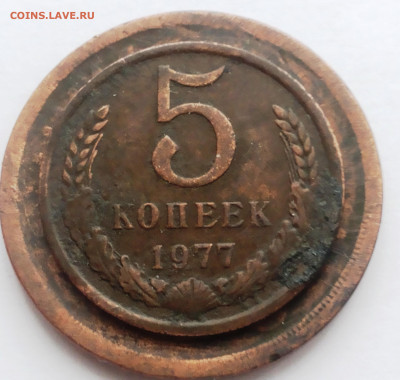 5 копеек 1977 года - 5-6-1
