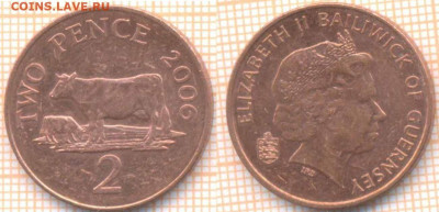 Гернси 2 пенса 2006 г., до 29.01.2020 г. 22.00 по Москве - Гернси 2 пенса 2006 8805