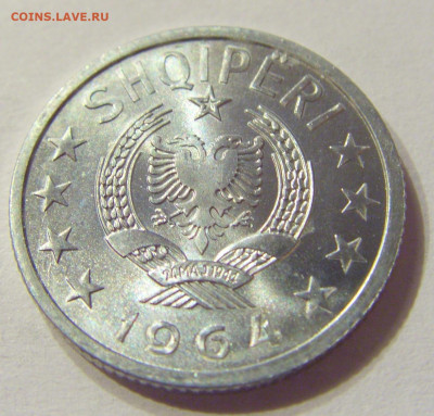 5 киндарка 1964 UNC из ролла Албания №1 01.02.2020 22:00 МС - CIMG6782.JPG