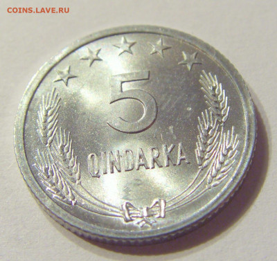 5 киндарка 1964 UNC из ролла Албания №2 01.02.2020 22:00 МС - CIMG6784.JPG