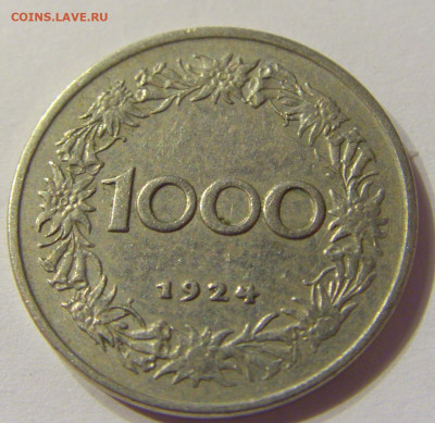 1000 крон 1924 Австрия №1 01.02.2020 22:00 МСК - CIMG7224.JPG