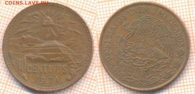 Мексика 20 сентаво 1971 г., до 30.01.2020 г. 22.00 по Москв - Мексика 20 сентаво 1971 8844