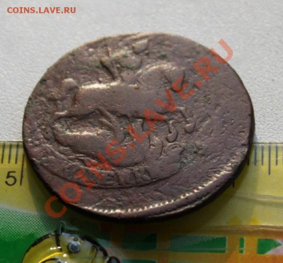 2 коп 1764г, перечекан? - 2коп17641