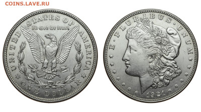 США. 1 доллар 1921 г. Морган. До 29.01.20. - DSH_6469.JPG