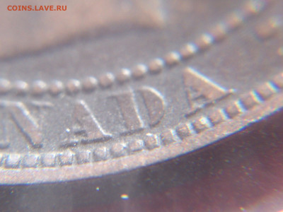 Канада. Монеты периода правления королевы Виктории 1858-1901 - 1_cent_1876h_d