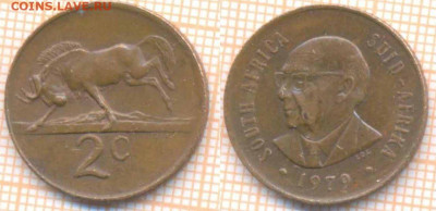 ЮАР 2 цента 1979 г. , до 3.02.2020 г. 22.00 по Москве - ЮАР 2 цента 1979 8856