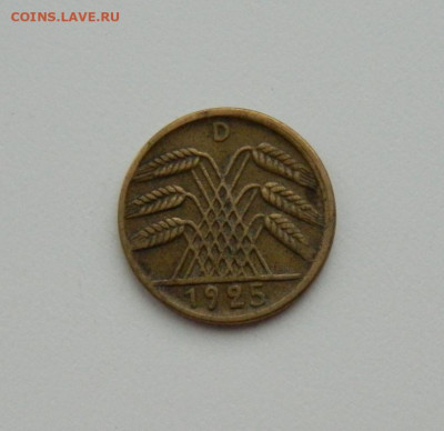 Германия 5 пфеннигов 1925 г. "D". до 03.02.20 - DSCN0189.JPG
