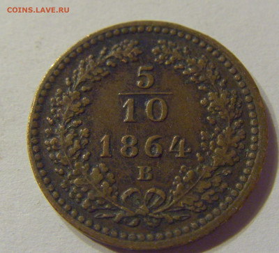 10 крейцера 1864 В Австрия №1 03.02.2020 22:00 МСК - CIMG7620.JPG