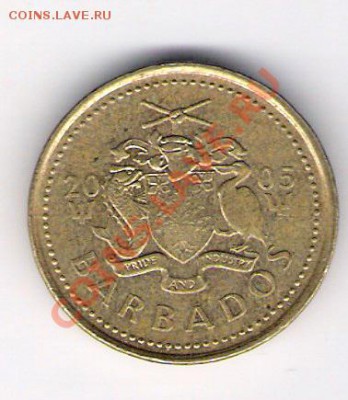 5 центов Барбадос 2005, до 19.08.2011 22-00 мск. - сканирование0131