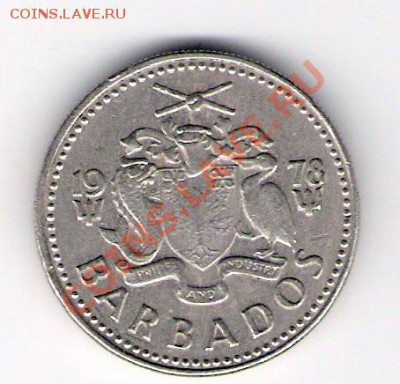 25 центов Барбадос 1978, до 19.08.2011 22-00 мск. - сканирование0134