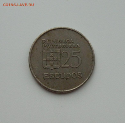 Португалия 25 эскудо 1985 г. до 03.02.20 - DSCN0160.JPG