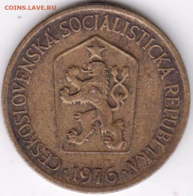 Чехословакия 1 крана 1976 г. до 24.00 04.02.20 г. - 023
