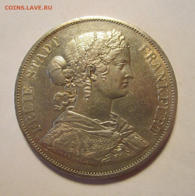 Франкфурт 2 талера 1866г ,до 3.02.2020г в 22.00 мск - 8.JPG