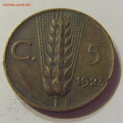 5 чентезимо 1923 Италия №1 04.02.2020 22:00 МСК - CIMG6884.JPG