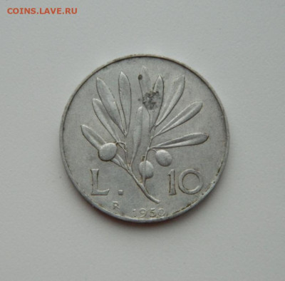 Италия 10 лир 1950 г. до 03.02.20 - DSCN9868.JPG