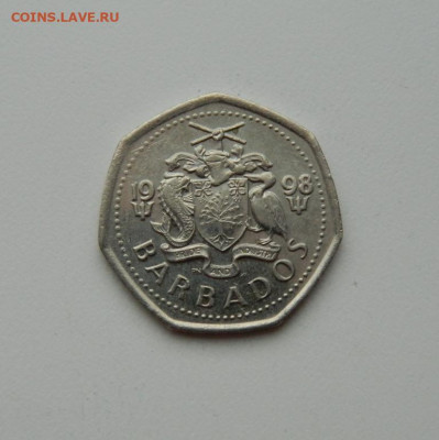 Барбадос 1 доллар 1998 г. (Фауна) до 03.02.20 - DSCN0034.JPG
