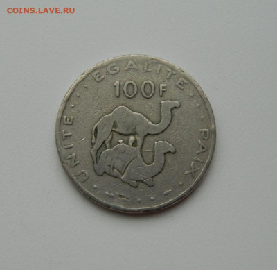 Джибути 100 франков 1977 г. (Фауна). до 03.02.20 - DSCN0027.JPG