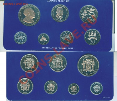 Набор Ямайка 1с-1$ Proof - Graphic9