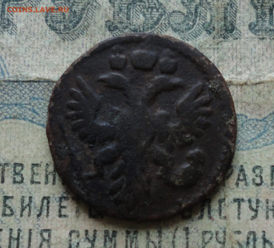 Полушка 1735 года гладкий гурт До. 4.02.20. - DSC07782.JPG