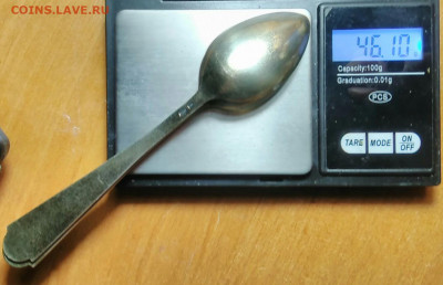 2 ложки с эмалями позолота серебро 875 пр. 46 гр. до 5.02.20 - _20200131_225621