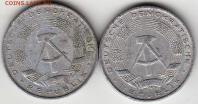 ГДР 10 пфеннигов 1968 г. 2 шт.  до 24.00 07.02.20 г. - 003