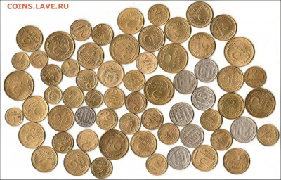 63 ранних советских монет. Красивые. До 04.02.20 в 22.00 - 1
