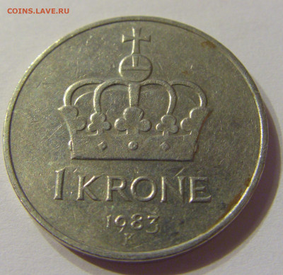 1 крона 1983 Норвегия №1 07.02.2020 22:00 МСК - CIMG7817.JPG