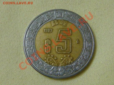 -v- Мексика 5 песо 1987 бимет. до 19.08(21.00) - DSC03771.JPG