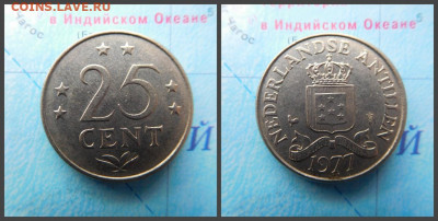 Нидерландские Антильские острова 25 центов, 1977 - 19