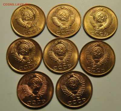 8 монет 3 копейки 1988 UNC 03.02.2020 в 22-00 мск - DSC_5826.JPG