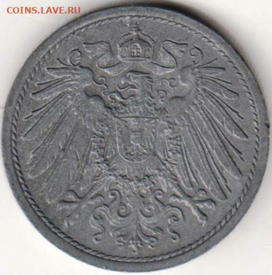 Германия 10 пфеннигов 1921 г. до 24.00 09.02.20 г. - 013
