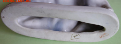 Статуэтка "Лайка", Гжель, Фарфор до 07-02-2020 - DSC07856_новый размер.JPG