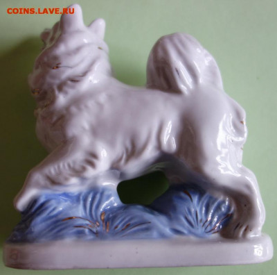 Статуэтка "Лайка", Гжель, Фарфор до 07-02-2020 - DSC07869_новый размер.JPG