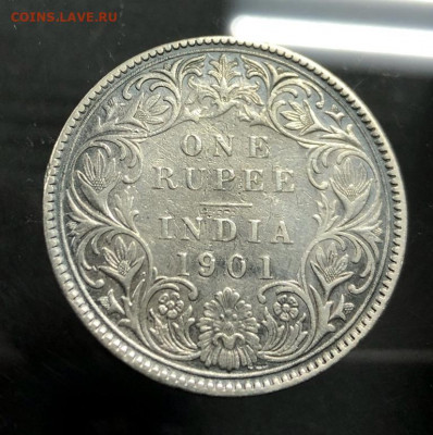 1 рупия 1901 Британская Индия с 200 руб. до 9.02.20 22:00 - image-03-02-20-12-21-2