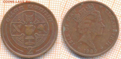Мэн 2 пенса 1989 г., до 9.02.2020 г. 22.00 по Москве - Мэн 2 пенса 1989 8949