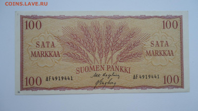 ФИНЛЯНДИЯ 100 МАРОК 1957 - DSC08096.JPG