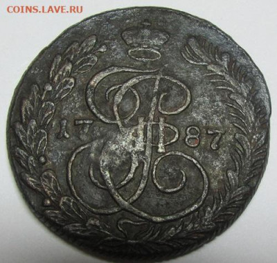5 копеек 1787 КМ. - км-4