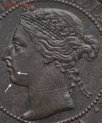 Канада. Монеты периода правления королевы Виктории 1858-1901 - 1-cent-1892-obverse-4